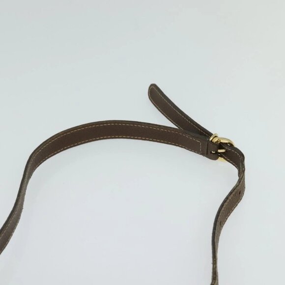 GUCCI GG Supreme Web Sherry Line Bag PVC Beige Gold - Picture 10 of 16